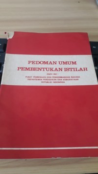 Pedoman Umum Pembentukan Istilah