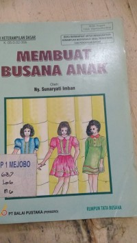 Membuat Busana Anak