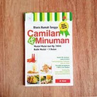 Bisnis Rumah Tangga Camilan dan Minuman