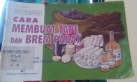 Cara Membuat Tape dan Brem Padat