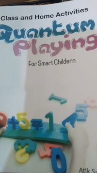 Image of class and home activities quantum playing; for smart children