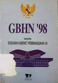 GBHN 98 Susunan Kabinet Pembangunan VII