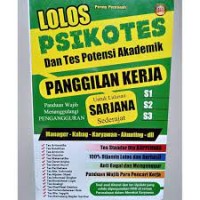 Image of Lolos Psikotes Dan Tes Potensi Akademik