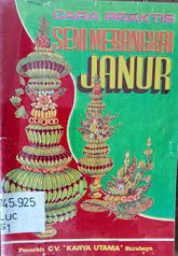 Seni Merangkai Janur