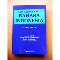 Image of Tata Bahasa Baku Bahasa Indonesia Edisi Ketiga