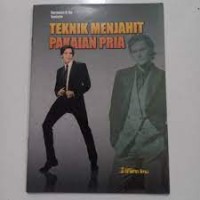 Teknik Menjahit Pakaian Pria