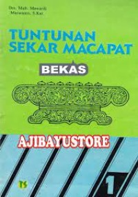 Tuntunan Sekar Macapat 1